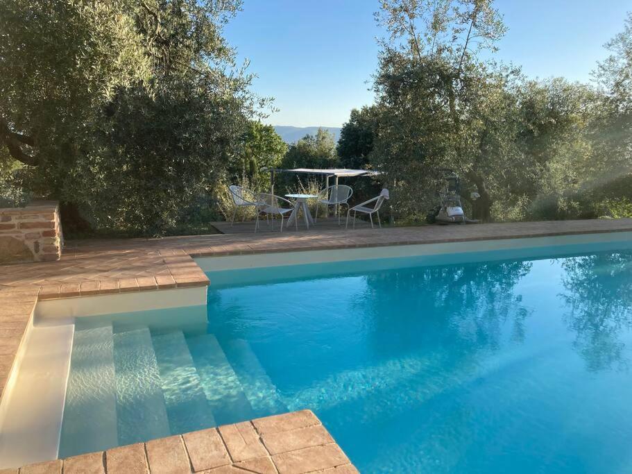 Vesper - Casale Con Piscina - Ad Galli Cantum Città della Pieve Esterno foto