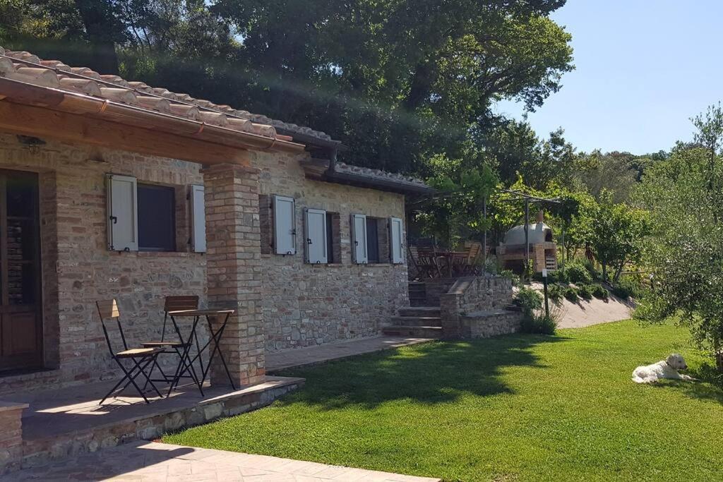 Vesper - Casale Con Piscina - Ad Galli Cantum Città della Pieve Esterno foto