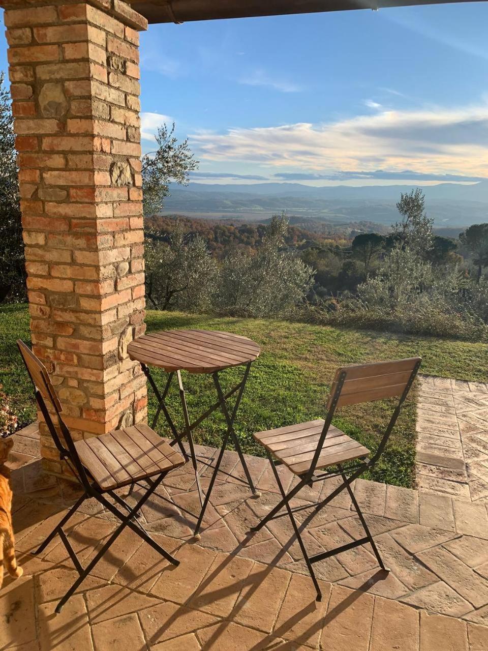 Vesper - Casale Con Piscina - Ad Galli Cantum Città della Pieve Esterno foto
